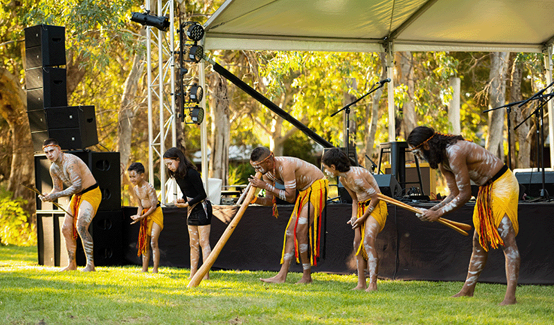 Kuma Kaaru aboriginal smoking ceremony